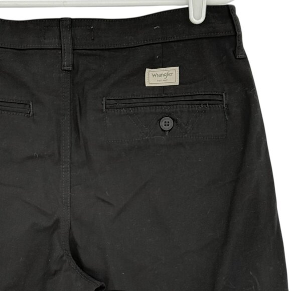 Wrangler Men's Five Star Premium Stretch Regular Fit Black Shorts Size 32x7 NWT - Picture 4 of 11